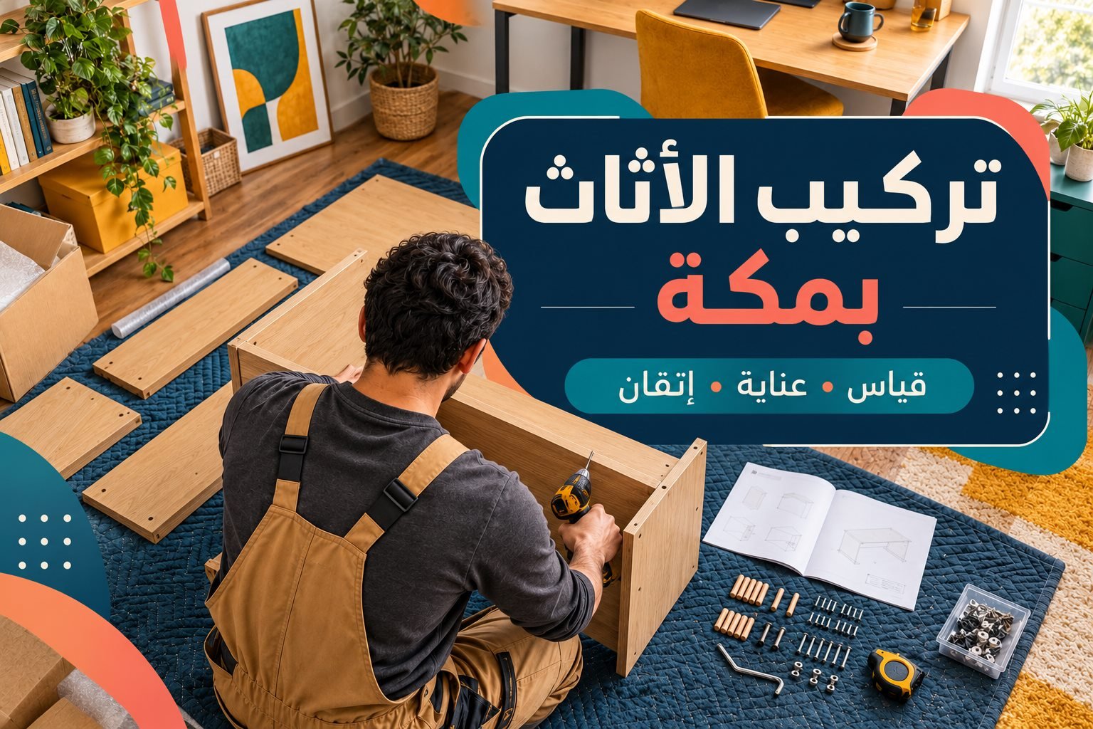 تركيب إيكيا وتجميع الأثاث الجاهز بمكة — التنعيم