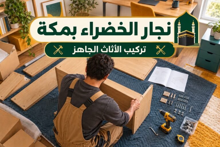 نجار الخضراء بمكة — تجميع أثاث جاهز