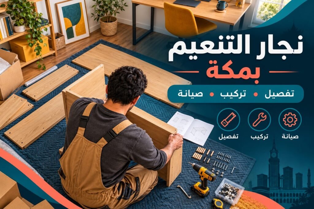 نجار التنعيم بمكة — تجميع أثاث جاهز